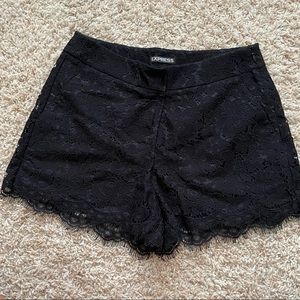 Lace shorts